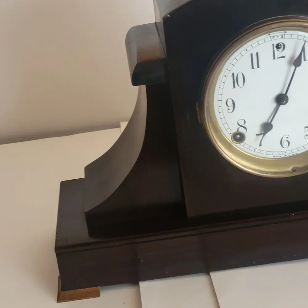 Antique Vintage Sessions 8 Day Time and Strike Mantle Clock